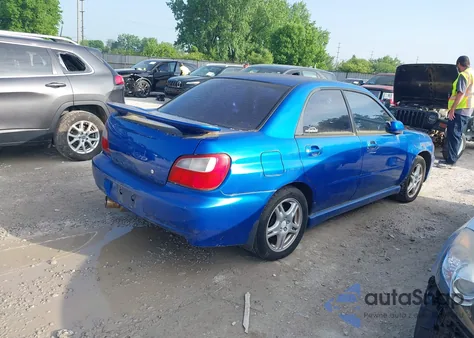 2002 Subaru Impreza Wrx из США, поврежденный, VIN JF1GD296X2G508496